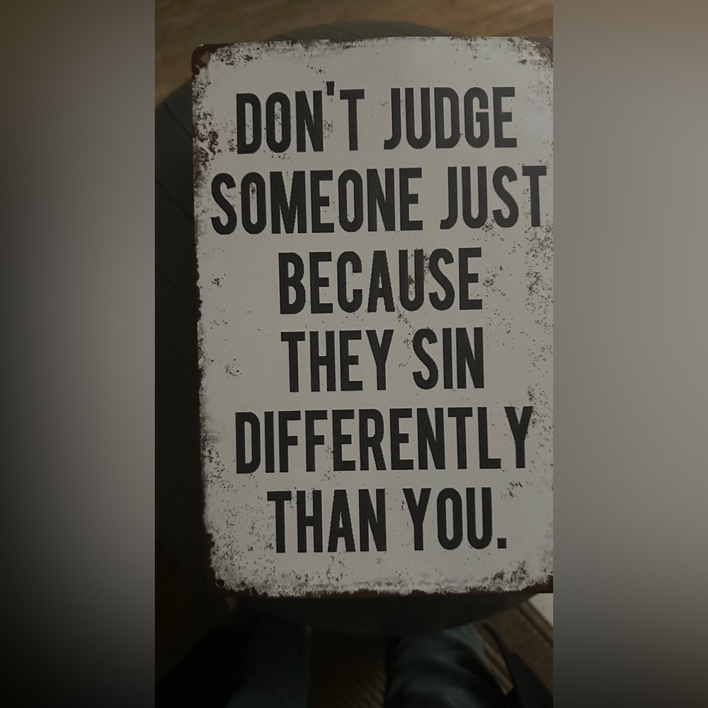 Inspirational Wall Sign with Quote